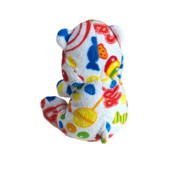 Fiesta Royal Caribbean Colorful Candy Pattern Teddy Bear Plush Toy 7" - Picture 2 of 4